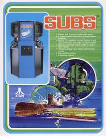Subs - Advertisement Flyer - Front Image