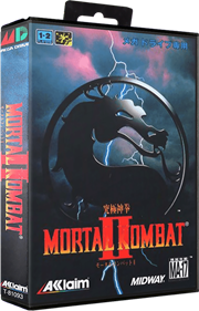 Mortal Kombat II - Box - 3D Image