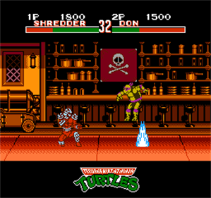 Teenage Mutant Ninja Turtles: Tournament Fighters - Screenshot - Gameplay Image