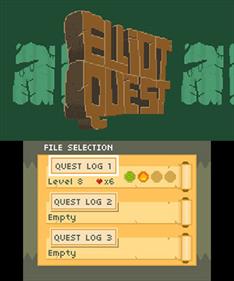 Elliot Quest  - Screenshot - Game Title Image