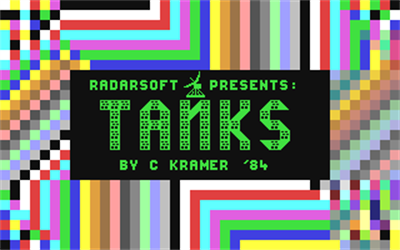 Tanks (RadarSoft) - Screenshot - Game Title Image