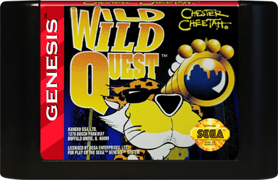 Chester Cheetah: Wild Wild Quest - Cart - Front Image