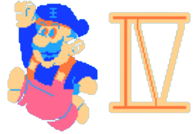 Mario IV - Clear Logo Image
