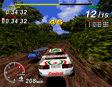 Sega Rally Championship - Screenshot - Gameplay Image