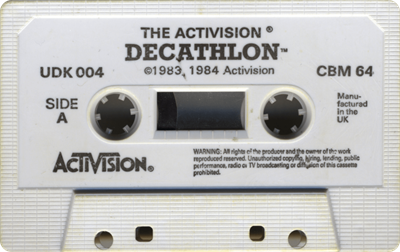 The Activision Decathlon - Cart - Front Image