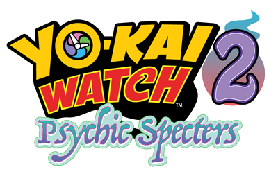 Yo-kai Watch 2: Psychic Specters - Clear Logo Image