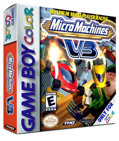 Micro Machines V3 - Box - 3D Image