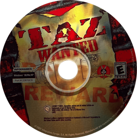 Taz Wanted - Disc Image