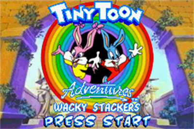 Tiny Toon Adventures: Wacky Stackers - Screenshot - Game Title Image