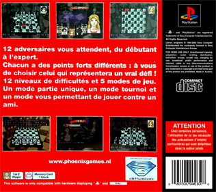 Checkmate II - Box - Back Image