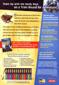 Nancy Drew: Last Train to Blue Moon Canyon - Box - Back Image