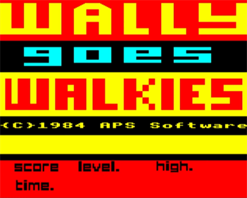 Wendy Goes Walkies - Screenshot - Game Title Image
