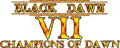 Black Dawn 7: Champions of Dawn - Clear Logo Image