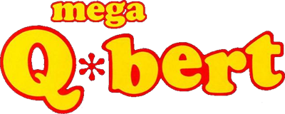 Mega Q*bert - Clear Logo Image