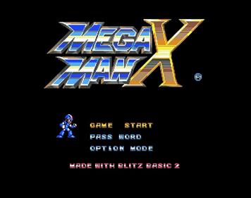 Megaman X - Screenshot - Game Title Image