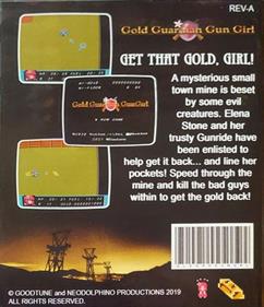 Gold Guardian Gun Girl - Box - Back Image