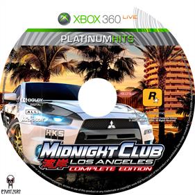 Midnight Club: Los Angeles: Complete Edition - Fanart - Disc Image
