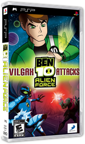 Ben 10: Alien Force: Vilgax Attacks - Box - 3D Image
