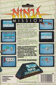 Ninja Mission - Box - Back Image