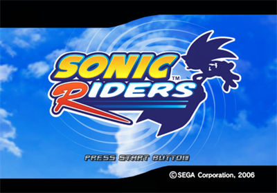 Sonic Riders - Screenshot - Game Title Image