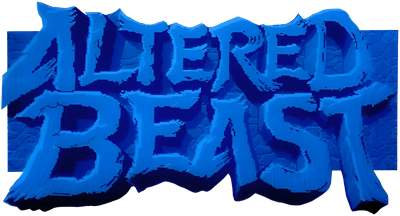 Altered Beast - Clear Logo Image
