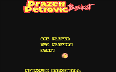 Drazen Petrovic Basket - Screenshot - Game Title Image