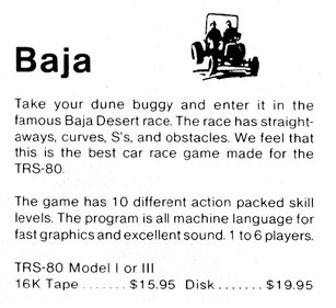 Baja Race