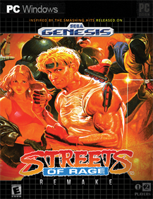 Streets of Rage Remake - Fanart - Box - Front Image