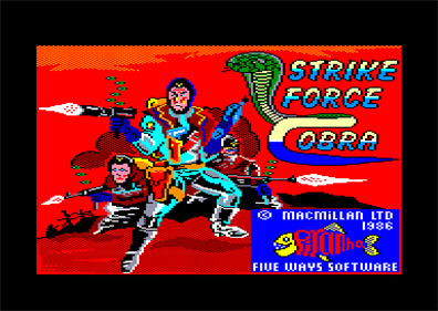 Strike Force Cobra - Screenshot - Game Title Image