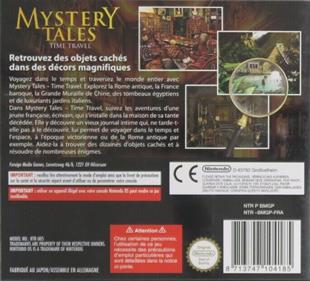 Mystery Tales: Time Travel - Box - Back Image