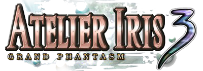 Atelier Iris 3: Grand Phantasm - Clear Logo Image