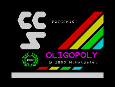 Oligopoly - Screenshot - Game Title Image