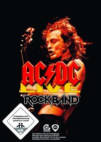AC/DC Live: Rock Band Track Pack - Fanart - Box - Front Image
