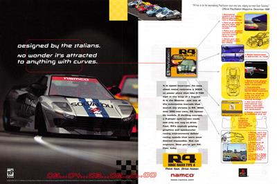 R4: Ridge Racer Type 4 - Advertisement Flyer - Front Image