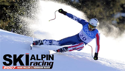Alpine Ski Racing 2007: Bode Miller vs. Hermann Maier - Fanart - Background Image