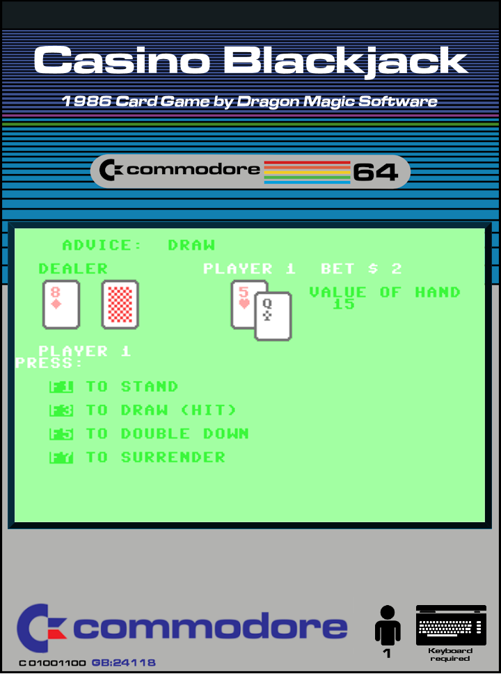 Casino Blackjack (Dragon Magic Software)