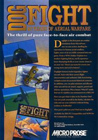 Dogfight: 80 years of Aerial Warfare - Advertisement Flyer - Front Image