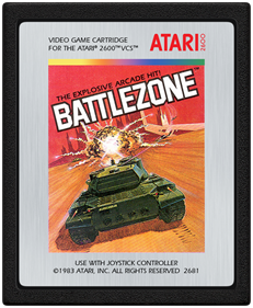 Battlezone - Cart - Front Image