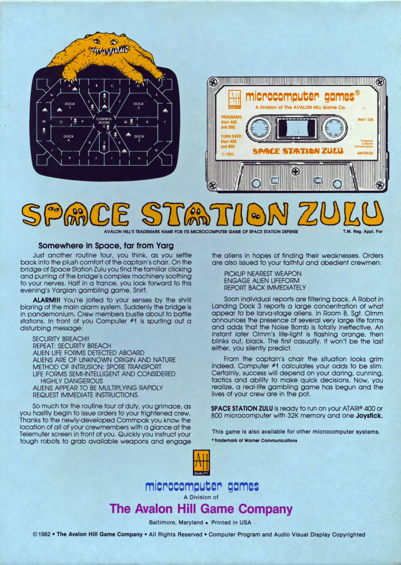 Space Station Zulu Images - LaunchBox Games Database