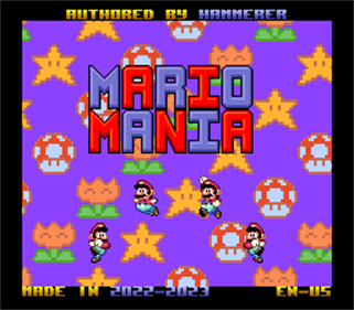 Mario Mania - Screenshot - Game Title Image