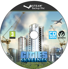 Cities: Skylines - Fanart - Disc Image
