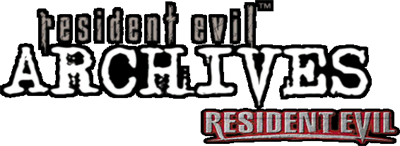 Resident Evil Archives: Resident Evil - Clear Logo Image