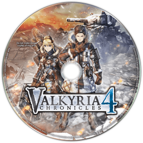 Valkyria Chronicles 4 - Fanart - Disc Image