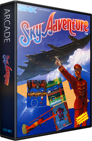 Sky Adventure - Box - 3D Image