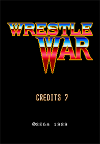 Wrestle War - Screenshot - Game Title Image