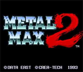 Metal Max 2 - Screenshot - Game Title Image