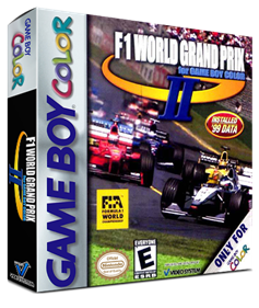F1 World Grand Prix II - Box - 3D Image