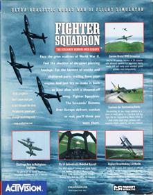 Fighter Squadron: The Screamin' Demons over Europe - Box - Back Image