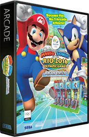 Mario & Sonic at the Rio 2016 Olympic Games Arcade Edition - Box - 3D Image