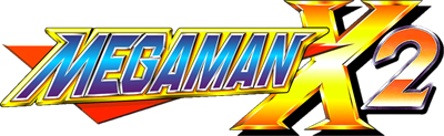 Mega Man X2 - Clear Logo Image
